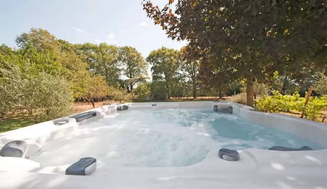 VILLA 4* AIR-CONDITIONED SWIMMING POOL SPA BOULES COURT TERRACES PARK WIFI - 8 PEOPLE