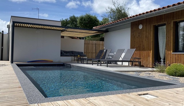 Villa 4 bedrooms Air-conditioned - Heated pool - Near ocean 4*