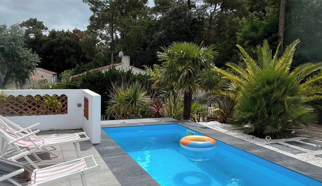 Villa 4 chambres, proche plage et foret Longeville