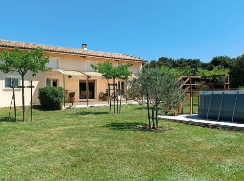 Villa 4 pers avec piscine privée, grand terrain, animaux admis, WiFi, Orgnac l'Aven - FR-1-382-207