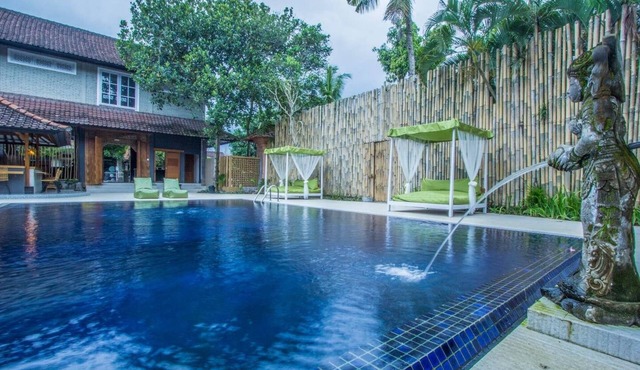 Villa 5# 1BR Fancy Villa with Kitchen & public pool at Ubud