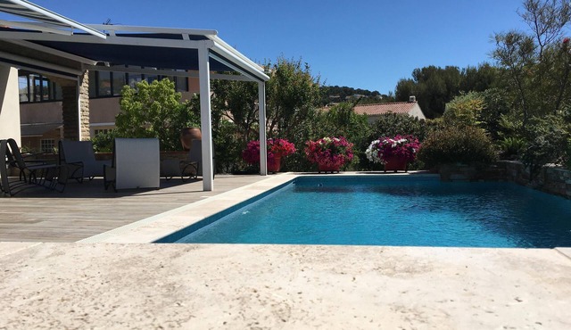 VILLA 5* BANDOL, 6 PERSONS, WITH SALT POOL