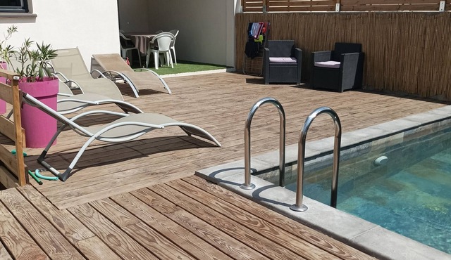 Villa 6 Personnes Dans le Gard Avec Piscine Privé