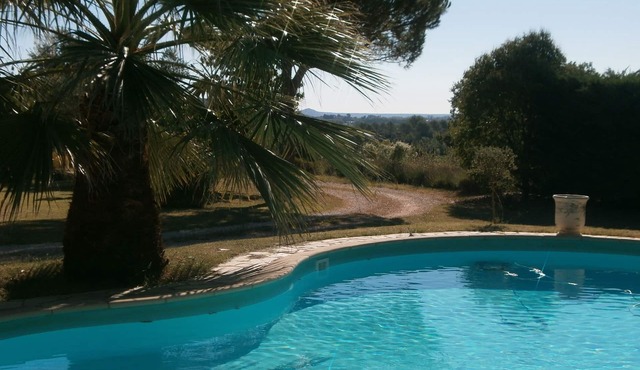 Villa 8/9 p very comfortable splendid view of Uzes