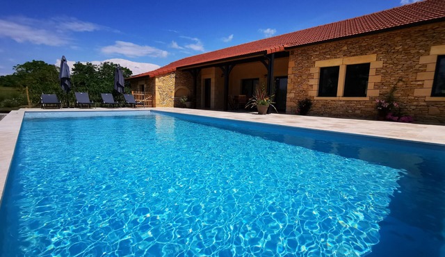 Villa 8 Pers. Piscine Privée Proche Montignac et Sarlat