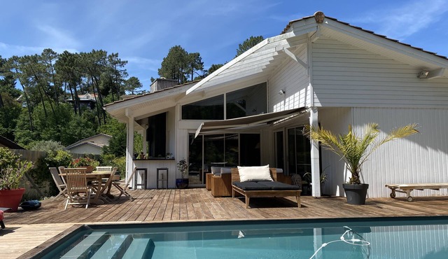 Villa 8 pers Pyla sur mer plus outbuilding T2