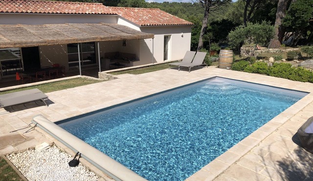 VILLA 8 SLEEPING 175m2 HAB. + POOL + GARRIGUES LAND