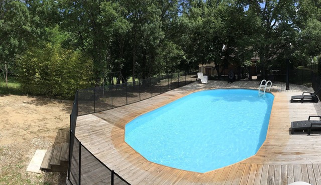 Villa 9 people with secure private pool