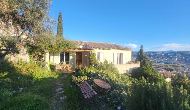 Villa 90 m² panoramic view Nice, sea and mountains