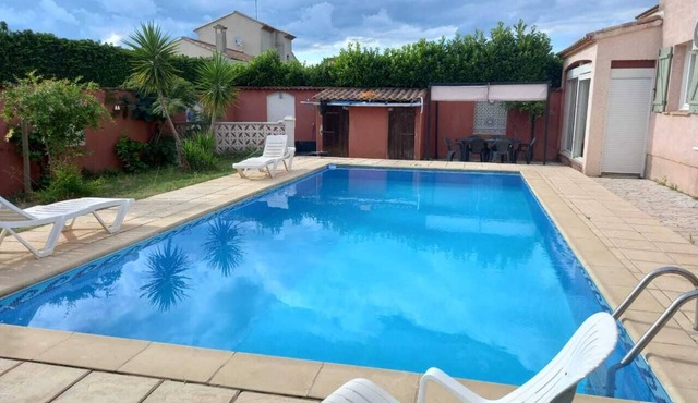 Villa a 20 mn Montpellier et Plage, Grande Piscine Sans vis a vis