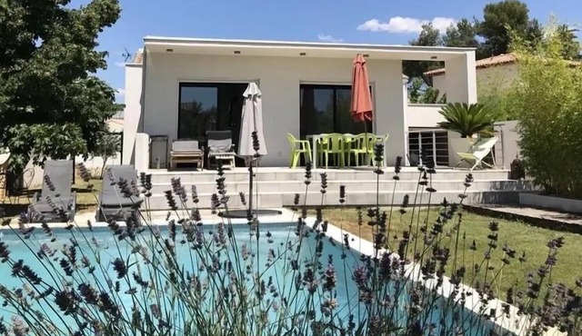 Villa air conditioning, swimming pool. near Palavas Montpellier, Sète. 2nd 15th August available
