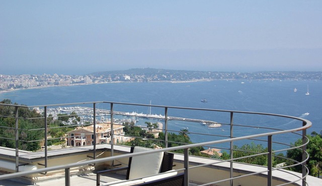 Villa Alamp-Super Cannes-Sea view-min 4 nts-4 up 7 rooms-roof top- swimming pool