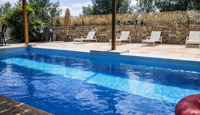 Villa Allegra-60 m2 with garden & heated pool