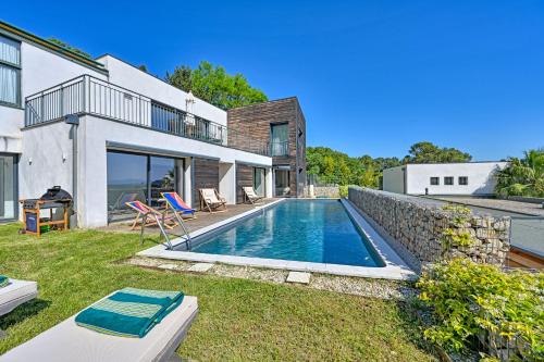 Villa Alta Vista avec Piscine, Clim, Vue