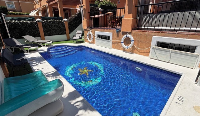 "Villa Ana" Semi-detached House in Playamar-Los Alamos Torremolinos with private Pool