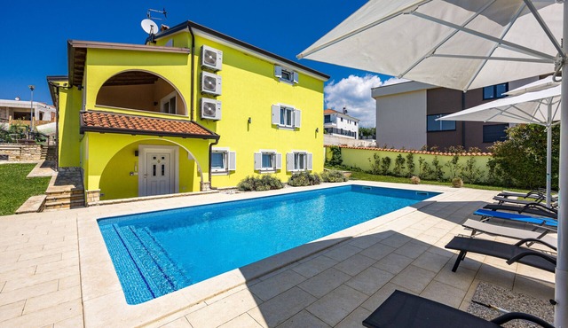 Villa Andrea for 17 people with private 40 m2 pool & pet friendly near Poreč