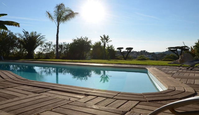 Villa Angel - Panoramic view with magnificent swimming pool and pool house