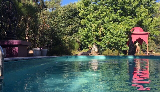 Villa Architect "Namasté Cap Ferret" Swimming pool + Beach volley + Garden bar