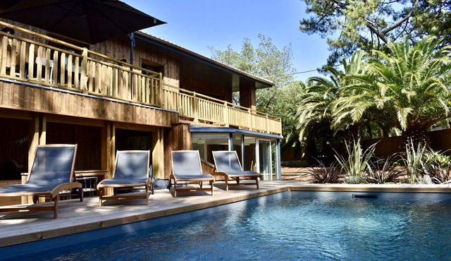 Villa at the extreme point of Cap Ferret