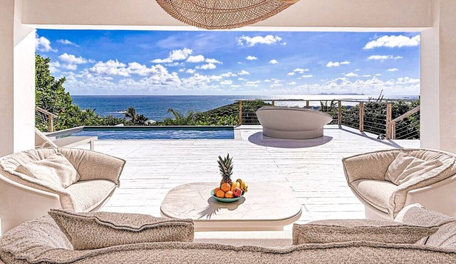 Villa Atao, vue sublime sur Orient Bay et les iles