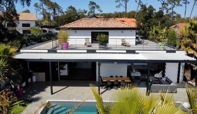 Villa Atlantique - Labenne Océan, heated swimming pool, beach 300 m away