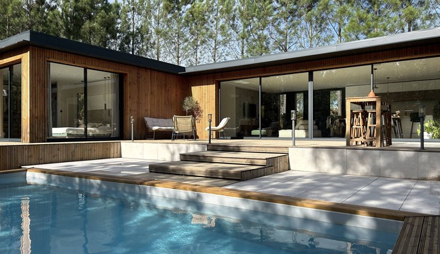 Villa au Cœur de la Forêt des Landes