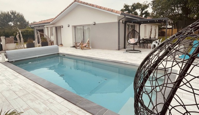 Villa AU Calme A -DE 10 Minutes DES Plages
