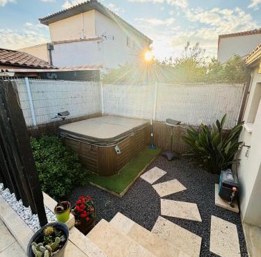 Villa avec jacuzzi en petite camargue