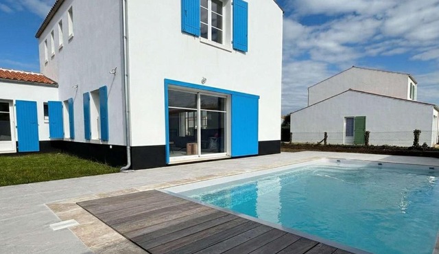 Villa avec piscine - 14 pers. Proche plage et port - FR-1-246A-389