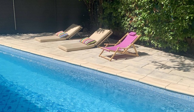 Villa Avec Piscine Proche Centre Ville