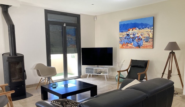 Villa Avec Piscine à 10 mn de la mer