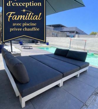 Villa avec piscine chauffée privée