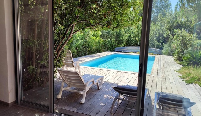 Villa 'Avec Piscine Prive' with Private Pool, Wi-Fi and Air Conditioning