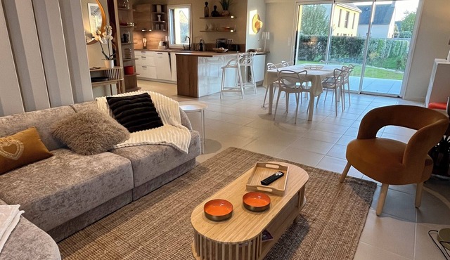 Villa Bambou, 5 minutes from Saint-Malo, new and quiet house!