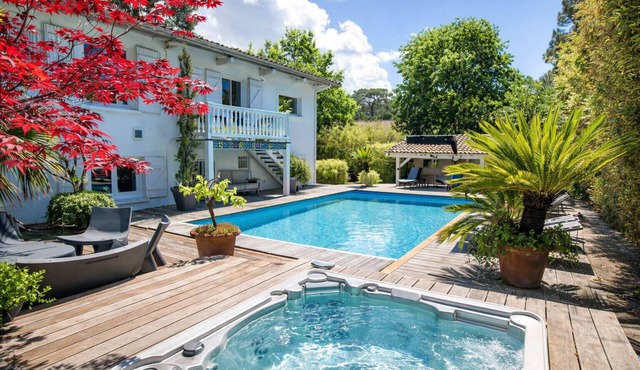 Villa Balaou – A Haven of Peace in Pyla-sur-Mer 300 m from the beach