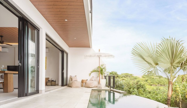Villa Bayu, ocean view villa with private pool