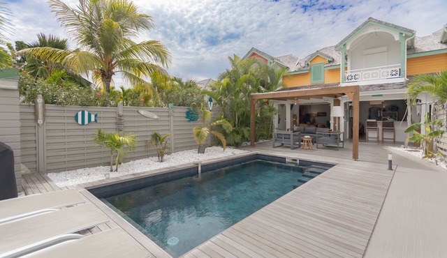 ✨ villa beach house 150 m from Orient Bay beach a stone's throw from restaurants🌴