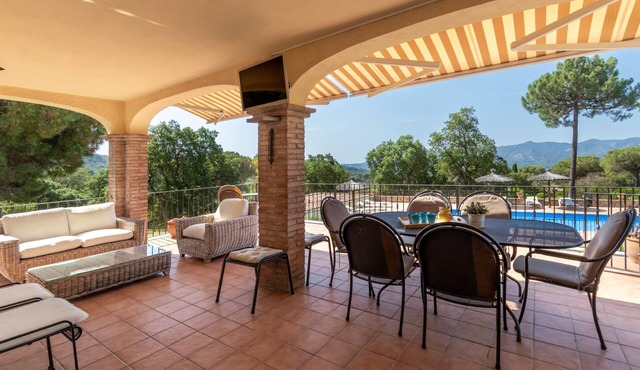 Villa 'Bell Lloc St Cristina Dar' with Mountain View, Private Pool and Wi-Fi