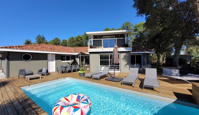 VILLA BIDAOUS 4*-heated pool, table tennis, 3 bicycles, real table football-Messanges