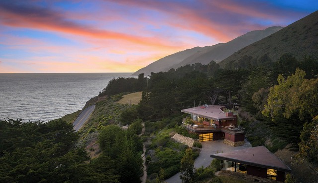 Villa Big Sur Coast Luxury Get-Away That Sleeps 10+ W/Gym, Poker Room & More