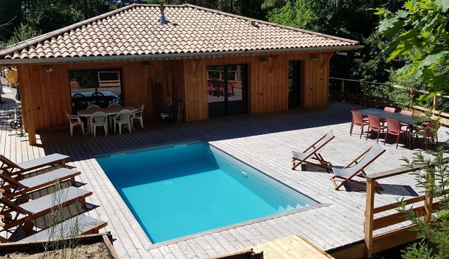 Villa - Biscarrosse Golf - 10 pers. - 5 bedrooms - 180 m² - Private swimming pool