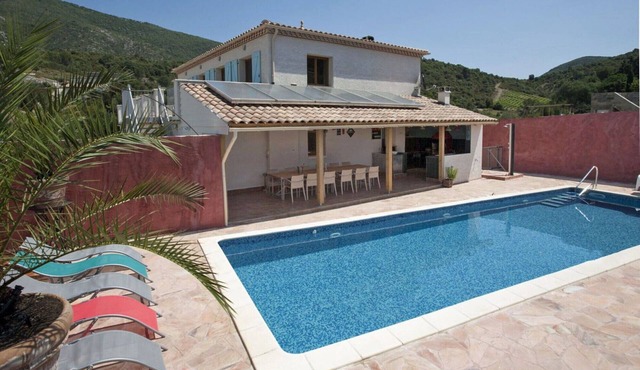 Villa Bonn Idée – Luxury villa with heated pool in Roquebrun