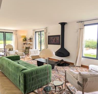 Villa Brunelle, Vue bords de Rance