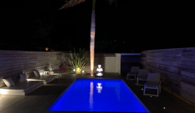 Villa BRUNEVA, Private Pool – 150 m Orient-Bay Beach – Cistern