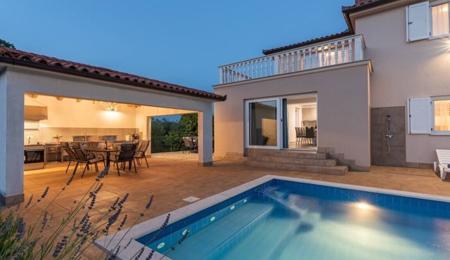 Villa Buroli with private pool near Umag for rent