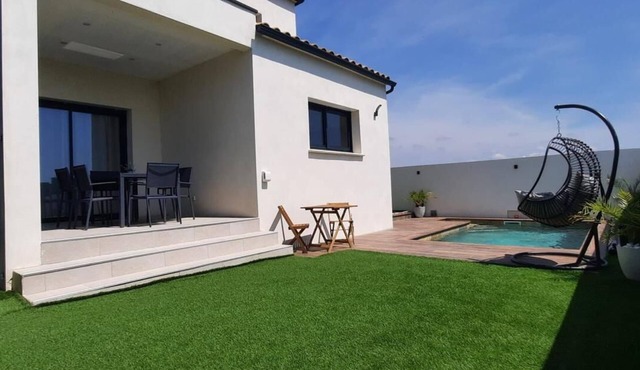 Villa Contemporaine Avec Piscine Pour 7 Personnes