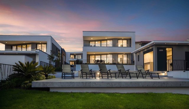 Villa C Malinska – Luxury paradise by the sea with a private pool
