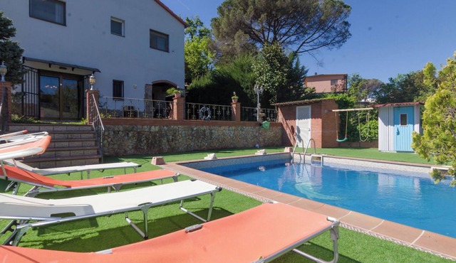 Villa Cal Roig in La Selva, Costa Brava, Girona, Catalonia, Spain