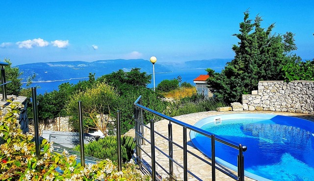 Villa Calma with the best sea view you can have