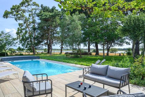 VILLA CALYPSO - Longère avec piscine vue mer